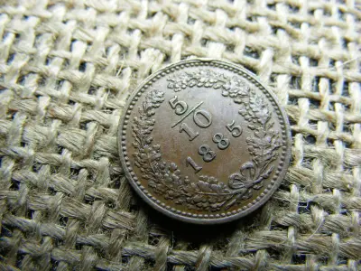 5/10 Krajcár, 1885, Ferenc József