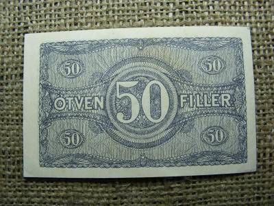 50 fillér bankjegy, 1920, 22