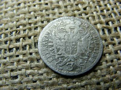 Ferenc ezüst 3 krajcár, 1759, Nagybánya