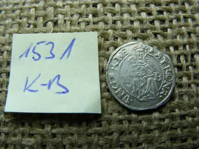 I. Ferdinánd denár, 1531, KB