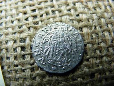 I. Ferdinánd denár, 1554, KB