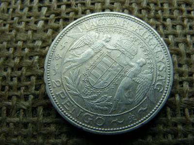 Ezüst 2 pengő, 1938