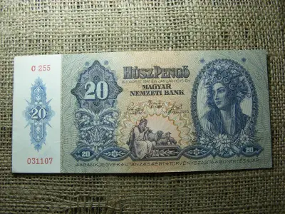 20 pengő, 1941, Magyarország