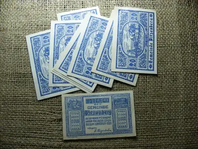 Ausztria 20 heller 1920, Notgeld, hajtatlan