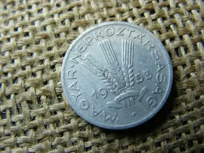 20 fillér, 1953, magyar érme