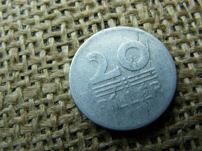 20 fillér, 1955, magyar érme