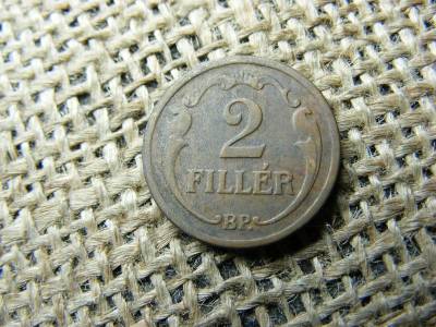 2 Fillér, 1928, Magyarország
