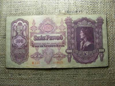 100 pengő bankjegy, 1930, születési dátumos