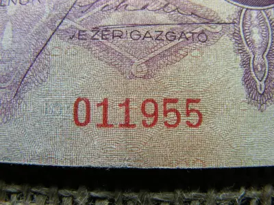 100 pengő bankjegy, 1930, születési dátumos