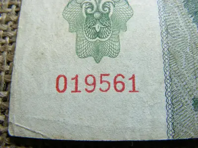 10 pengő bankjegy, 1936, születési dátumos