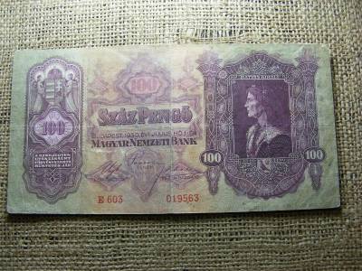 100 pengő bankjegy, 1930, születési dátumos