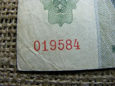 10 pengő bankjegy, 1936, születési dátumos