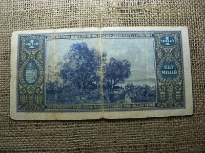 Egymillió pengő bankjegy, 1946, egyedi sorszám
