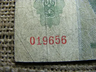 10 pengő bankjegy, 1936, születési dátumos