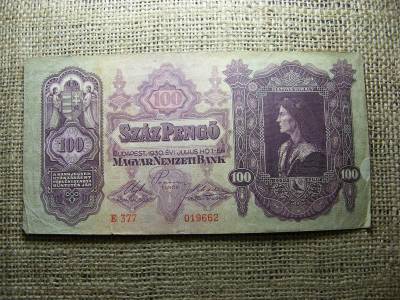 100 pengő bankjegy, 1930, születési dátumos