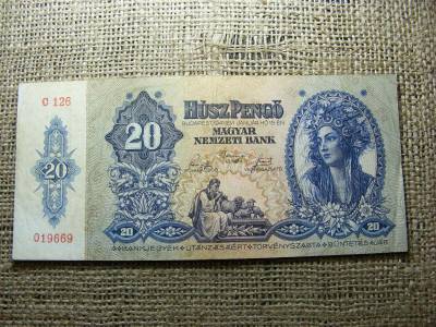 20 pengő bankjegy, 1941, születési dátumos