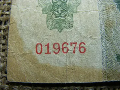 10 pengő bankjegy, 1936, születési dátumos