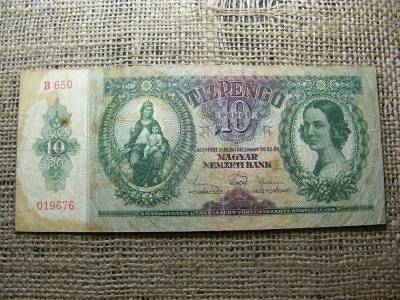 10 pengő bankjegy, 1936, születési dátumos
