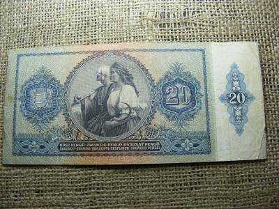 20 pengő bankjegy, 1941, születésnapos ajándék