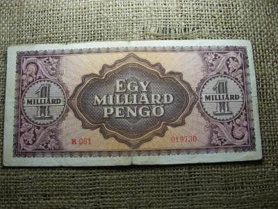 Egymilliárd pengő, 1946, születésnapos bankjegy
