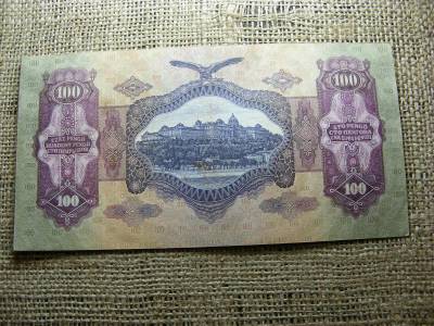 100 pengő bankjegy, 1930, születési évvel