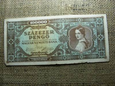 Százezer pengő, 1945, születési dátumos