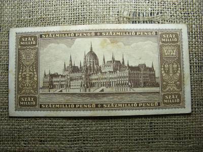 Százmillió pengő bankjegy, 1946, születési dátumos