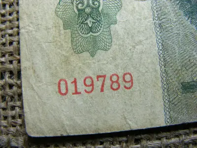 10 pengő bankjegy, 1936, születési dátumos