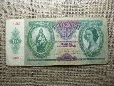 10 pengő bankjegy, 1936, születési dátumos