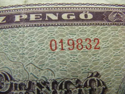 100 pengő, 1945, születésnapos bankjegy, 1983. február