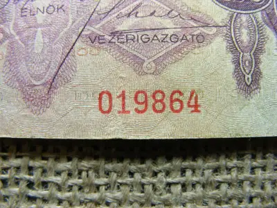 100 pengő bankjegy, 1930, születési dátumos