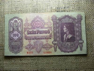 100 pengő bankjegy, 1930, születési dátumos