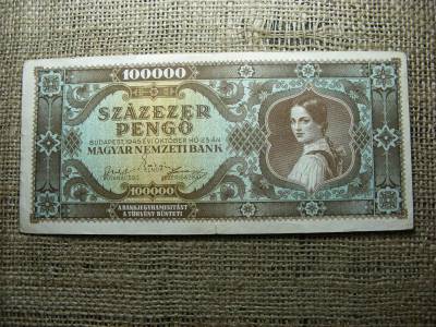 Százezer pengő, 1945, születésnapos bankjegy