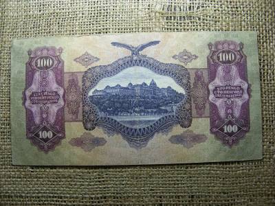 100 pengő bankjegy, 1930, születési dátumos