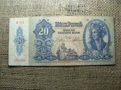 20 pengős bankjegy, 1941, születésnapos ajándék