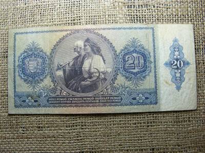 20 pengős bankjegy, 1941, születésnapos ajándék