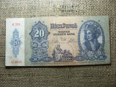 20 pengős bankjegy, 1941, születési dátumos