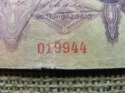 100 pengő bankjegy, 1930, születésnapos ajándék