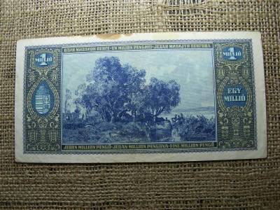 Egymillió pengő bankjegy, 1945, egyedi sorszám