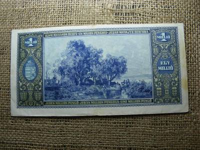 Egymillió pengő bankjegy, 1945, születési dátumos