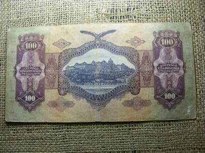 100 pengő bankjegy, 1930, születésnapos ajándék