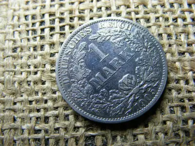 Birodalmi ezüst 1 márka, 1905 A