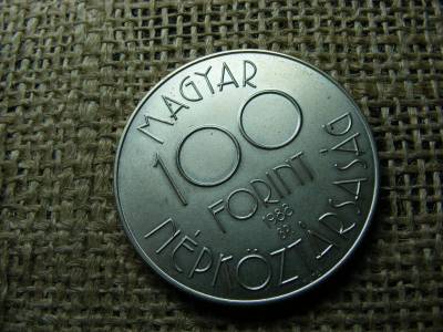 100 forintos érme, 1988