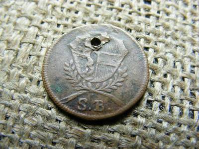 Salzburg 2 Pfennig, 1797, Hieronymus Graf Colloredo