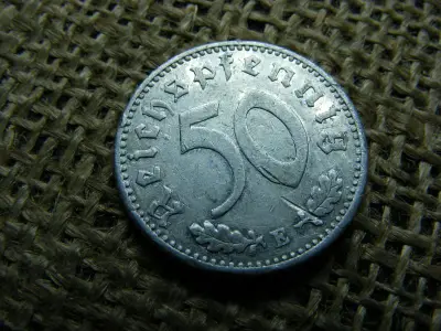 Birodalmi 50 pfennig érme, 1935, E jelzéssel