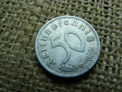 Birodalmi 50 pfennig érme, 1935 G