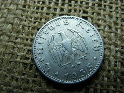 Birodalmi 50 pfennig, 1935, J jelzés
