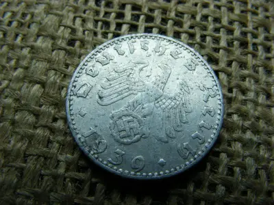 Birodalmi 50 pfennig, 1939 J