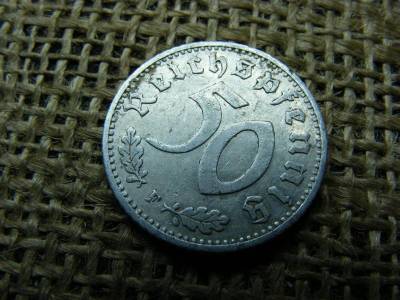 Birodalmi 50 pfennig, 1940 F
