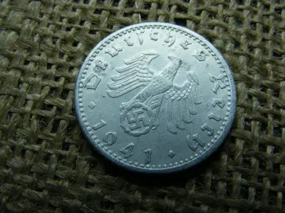 Birodalmi 50 pfennig, 1941 D